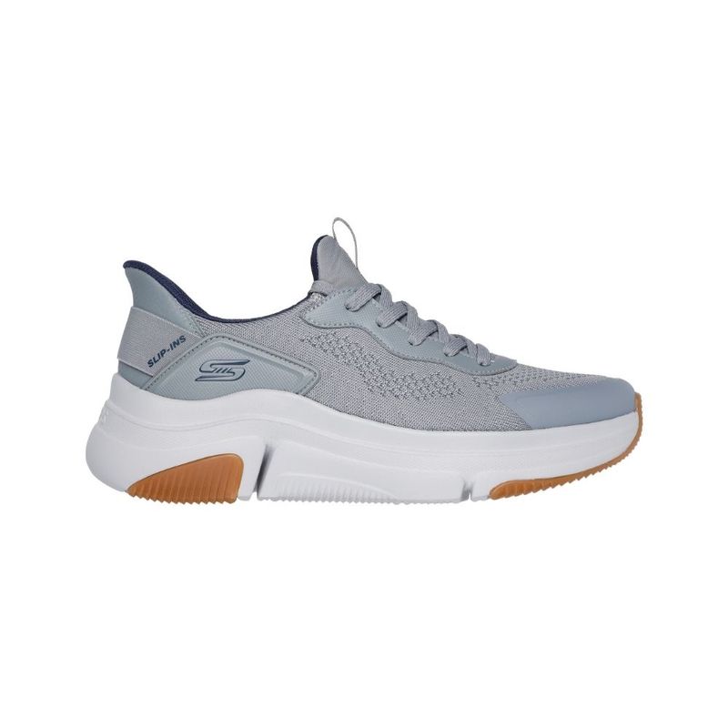 Tenis-Skechers-Deportivos-Para-Hombre-Gris-642120-Talla-40-0