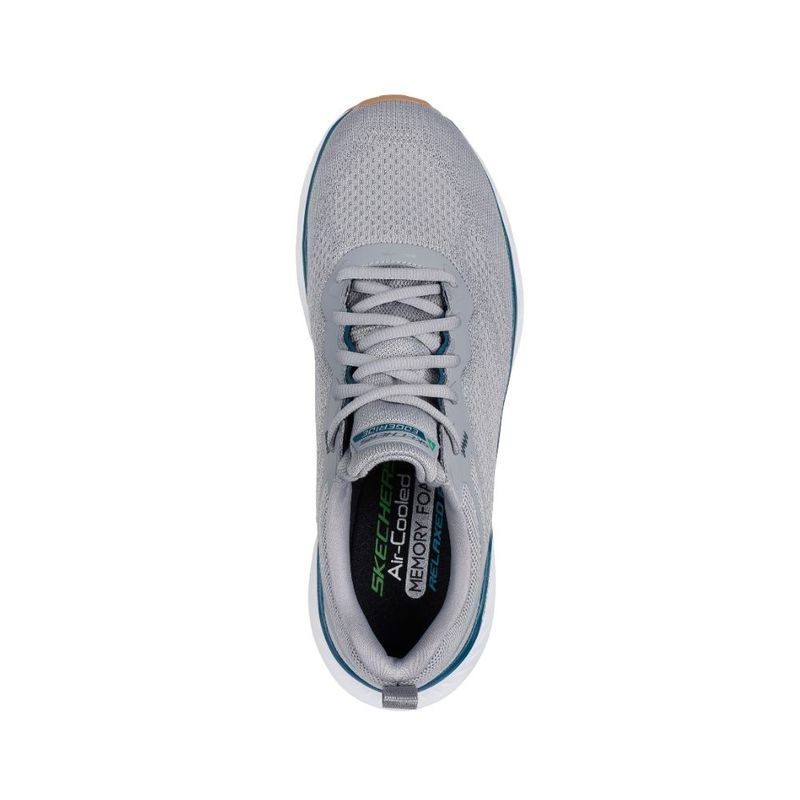 Tenis-Skechers-Deportivos-Para-Hombre-Gris-642835-Talla-41-3