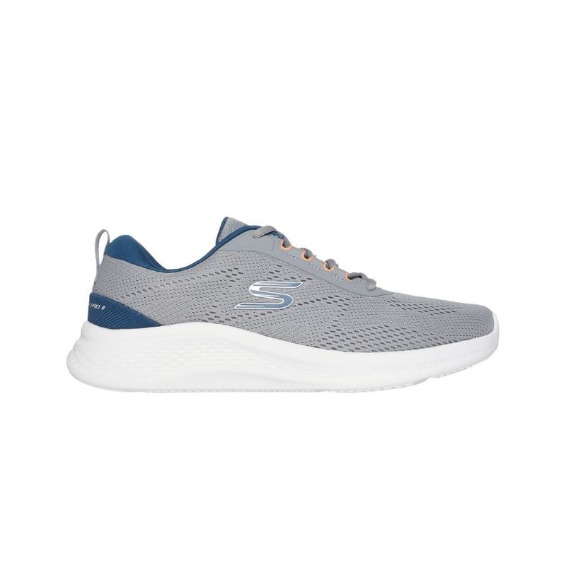 Tenis-Skechers-Deportivos-Para-Hombre-Gris-646104-Talla-39-0