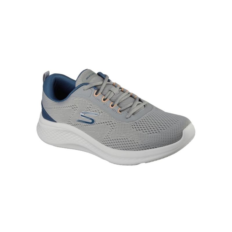 Tenis-Skechers-Deportivos-Para-Hombre-Gris-646104-Talla-39-4