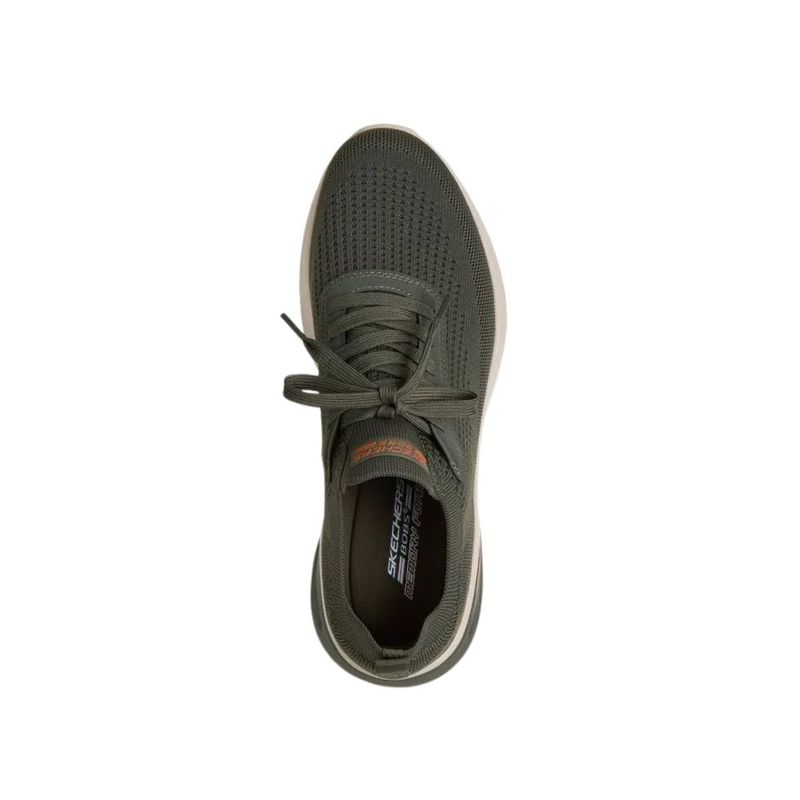 Tenis-Skechers-Deportivos-Para-Hombre-Verde-646106-Talla-41-3