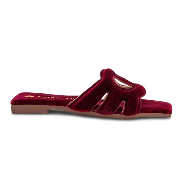 Sandalias Sr Rana Mujer Chanella Vino Tinto 646124