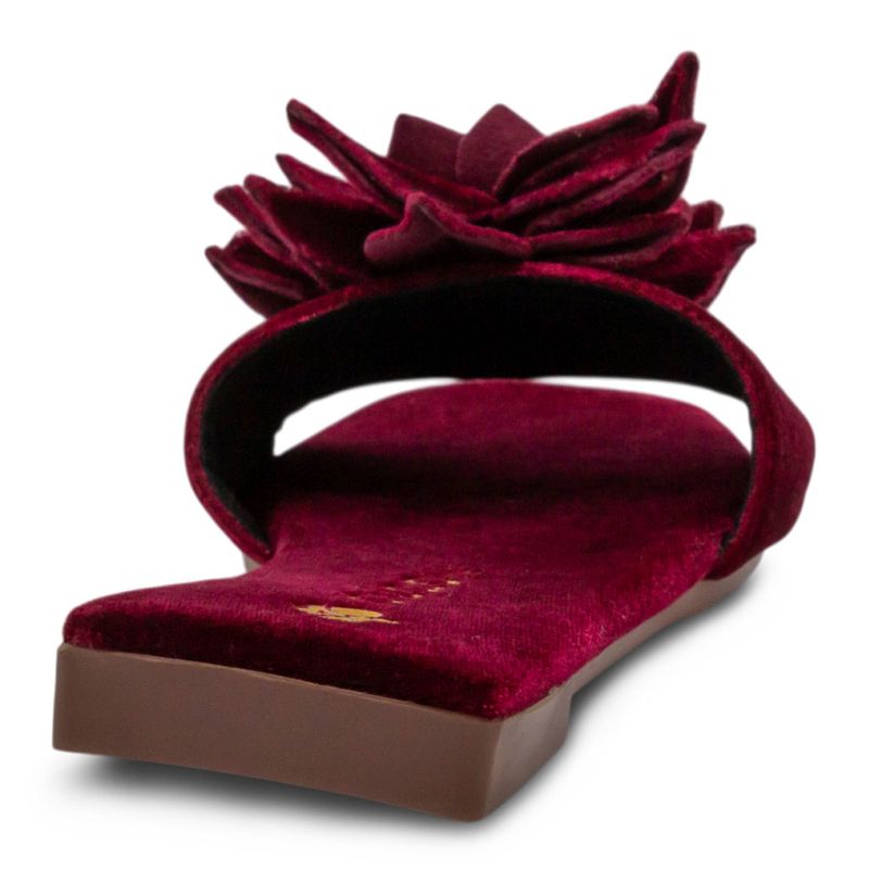 Sandalias-Sr-Rana-Mujer-Flor-Vino-Tinto-646126-Talla-35-3