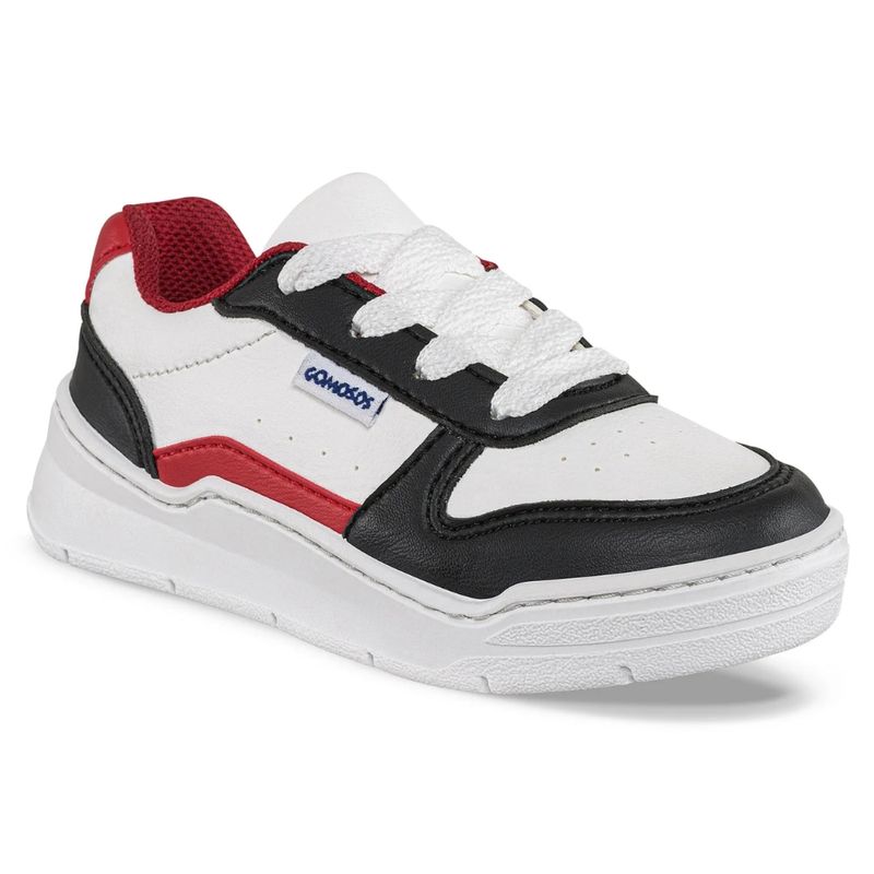 Tenis-Gomosos-Casuals-Para-Niño-Color-Blanco/rojo-642939-Talla-24-1