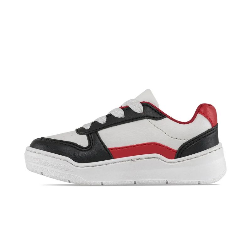 Tenis-Gomosos-Casuals-Para-Niño-Color-Blanco/rojo-642939-Talla-24-2
