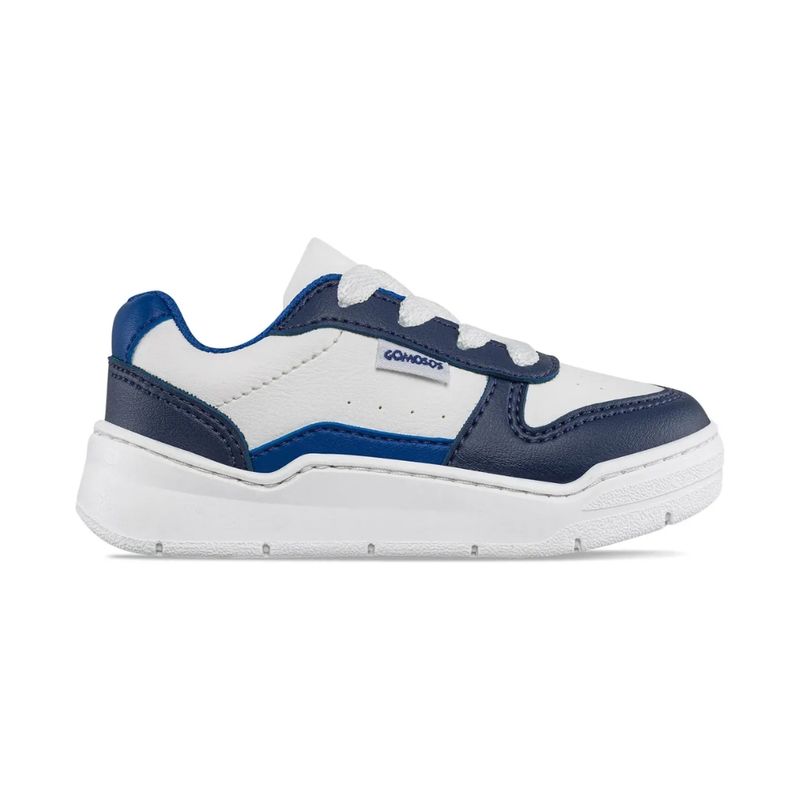 Tenis-Gomosos-Casuals-Para-Niño-Color-Blanco/azul-642940-Talla-24-0