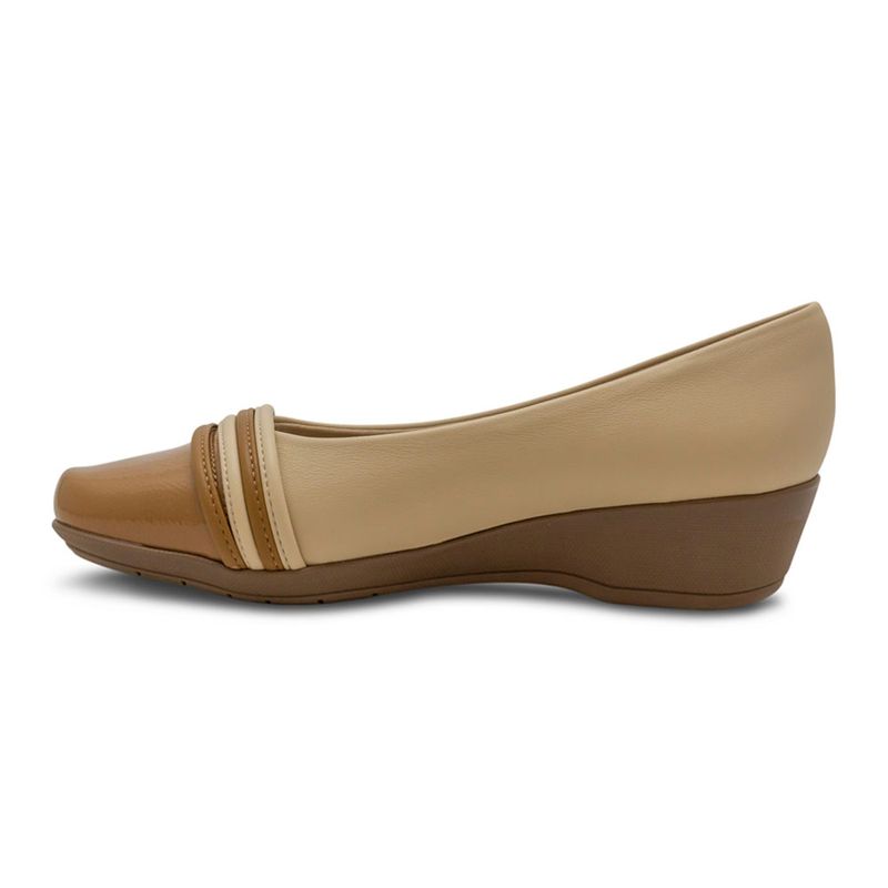 Baleta-Piccadilly-Tacon-Corrido-Beige-Con-Hebilla-Dorada-Para-Mujer-192351-Talla-35-1
