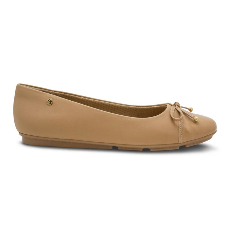 Baletas-Beige-Para-Mujer-Con-Punta-En-Charol-Y-Moño-Decorativo-192349-Talla-35-5
