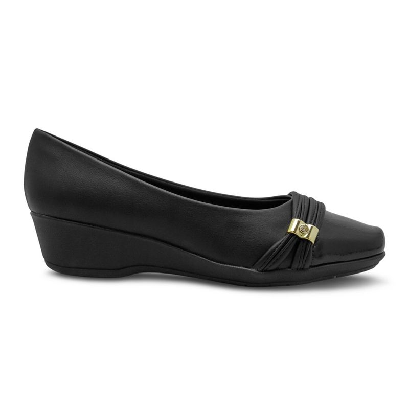 Baleta-Piccadilly-Tacon-Corrido-Con-Hebilla-Para-Mujer-Negro-192352-Talla-35-0