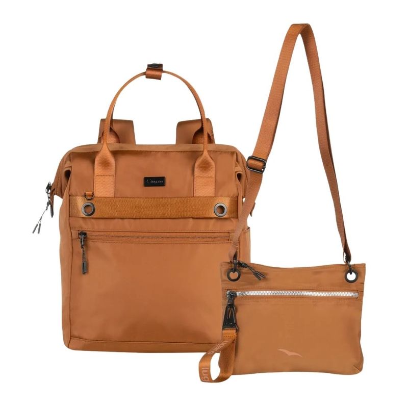 Mochila-Lugano-Multifuncional-De-Nylon-Color-Marrón-Caramelo-644894-Talla-44-3