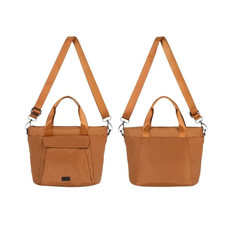 Bolso-Lugano-Convertible-En-Mochila-De-Nylon-Marrón-Caramelo-Con-Correa-Desmontable-644914-Talla-44-1