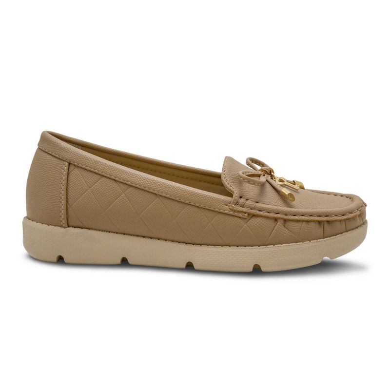 Mocasines-Via-Spring-Confort-Beige-Con-Dije-De-Llave-Dorada-280237-Talla-36-0