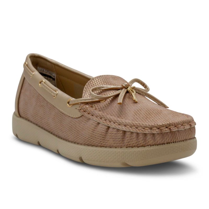 Mocasines-Via-Spring-Confort-Náuticos-En-Oro-Rosa-Metalizado-Talla-36-1