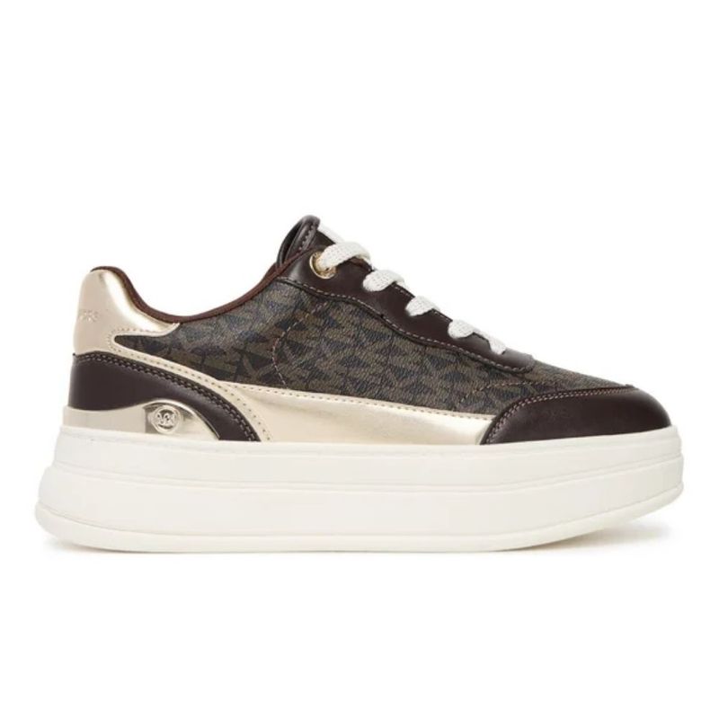 Tenis-Casuales-Michael-Kors-Mujer-Cafe-645375-Talla-34-0