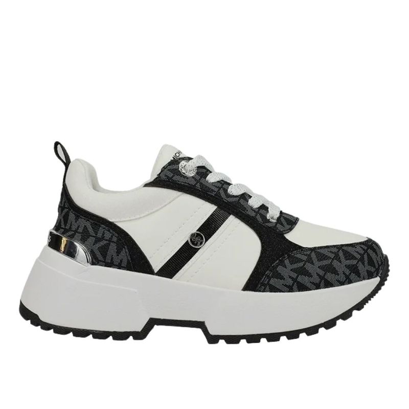 Tenis-Casuales-Michael-Kors-Mujer-Negro-645377-Talla-34-0
