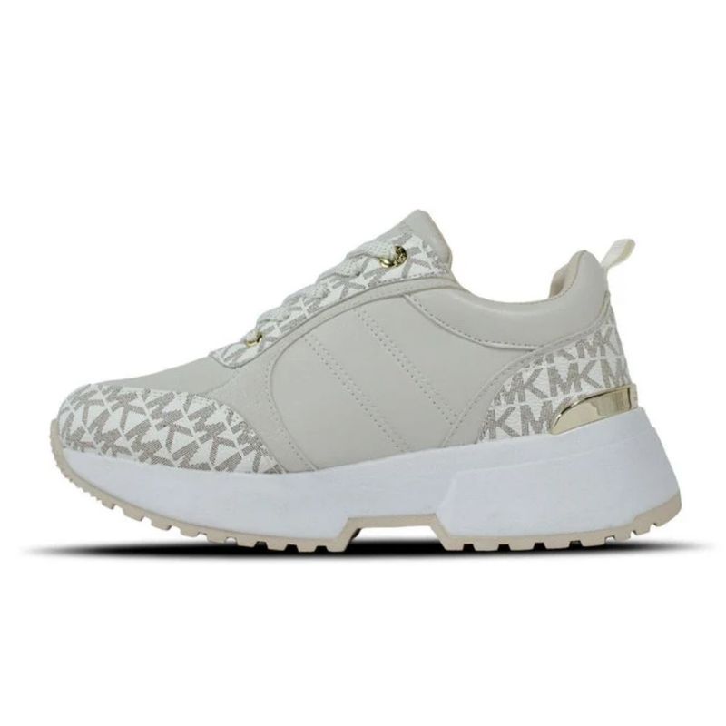 Tenis-Casuales-Michael-Kors-Mujer-Beige-645378-Talla-35-1