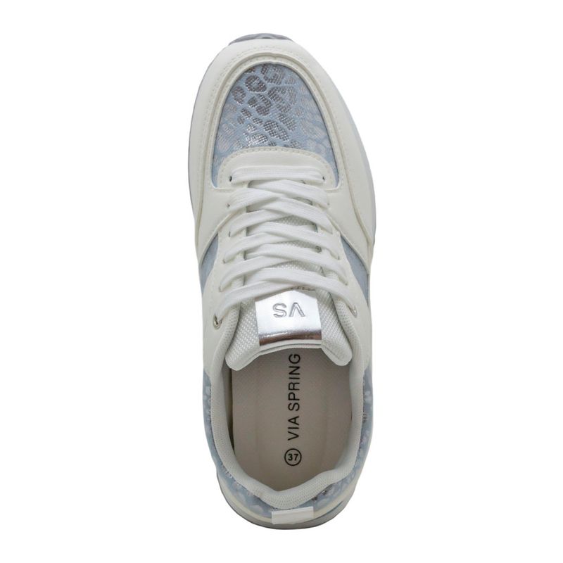 Tenis-Casuales-Via-Spring-Para-Mujer-Blanco/azul-280324-Talla-35-4