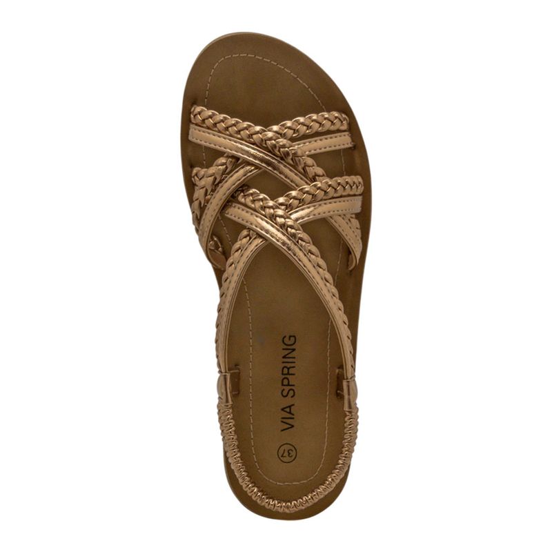 Sandalia-Via-Spring-Para-Mujer-Dorado-280387-Talla-35-4