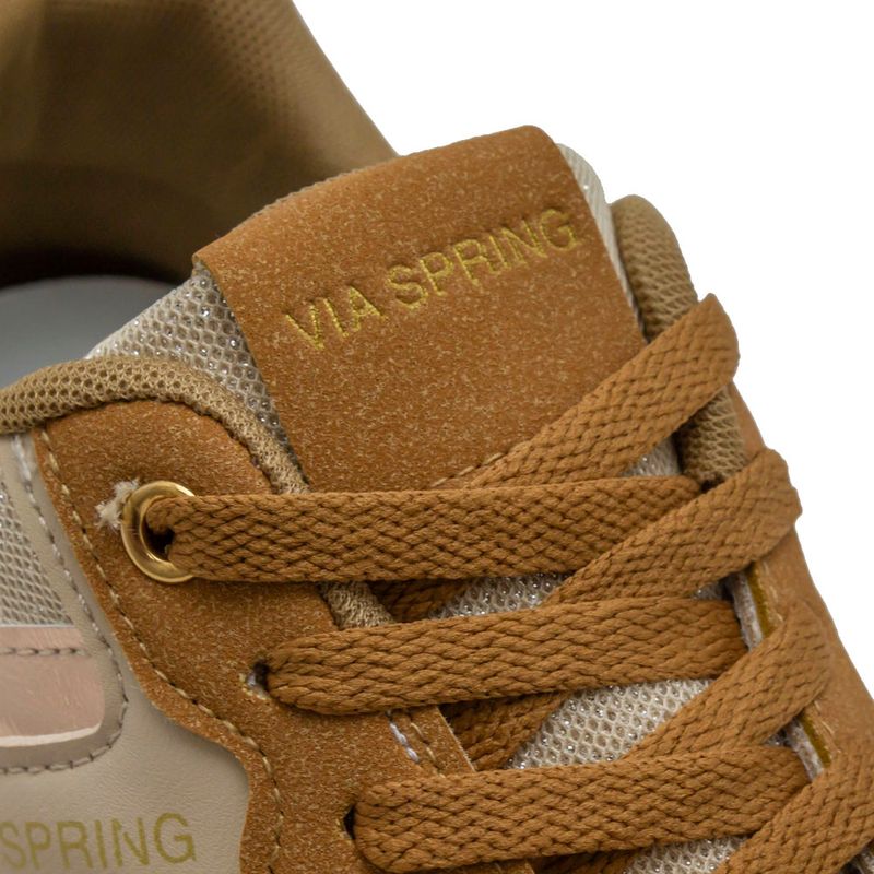 Tenis-Casuales-Via-Spring-Para-Mujer-Cafe/beige-280828-Talla-35-5