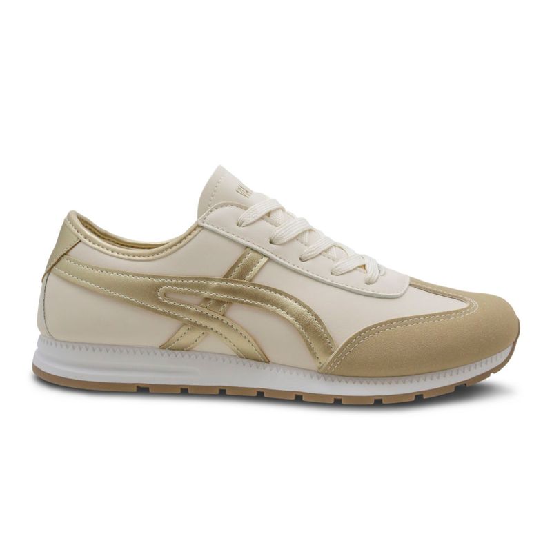 Tenis-Casuales-Via-Spring-Para-Mujer-Beige/dorado-280829-Talla-35-0