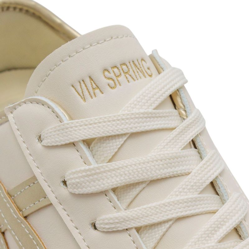 Tenis-Casuales-Via-Spring-Para-Mujer-Beige/dorado-280829-Talla-35-5