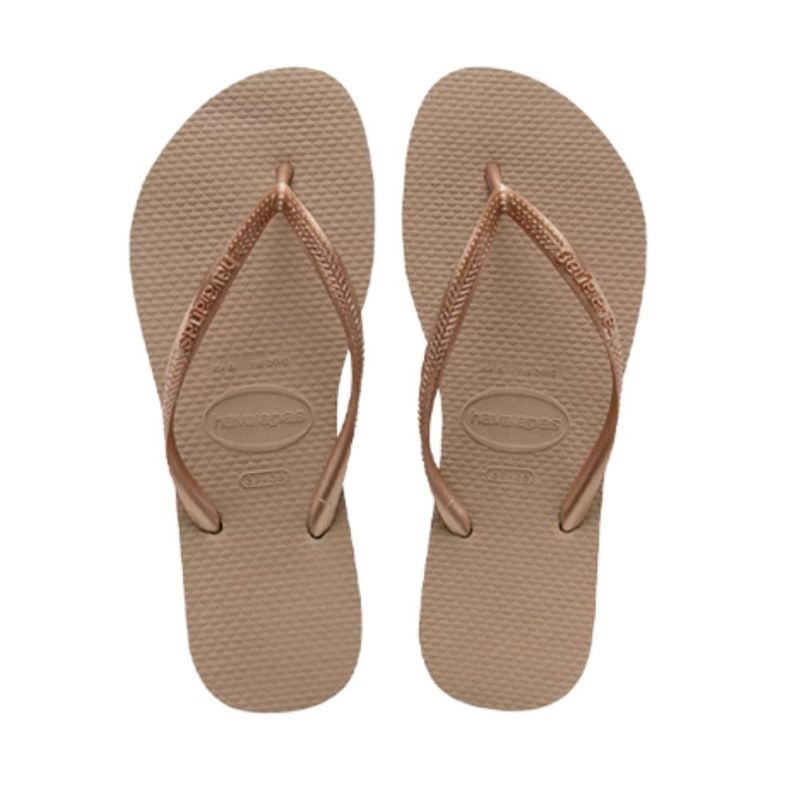 Chanclas-Marca-Havaianas-Para-Mujer-Color-Oro-Rosa-619104-Talla-35-3