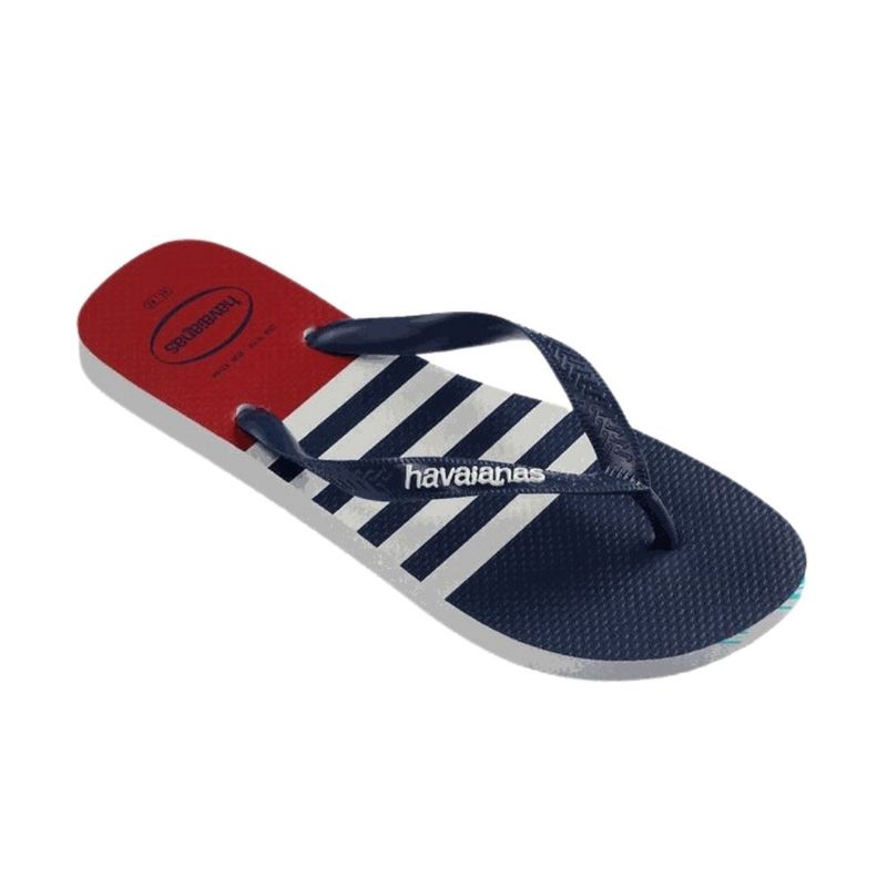 Chanclas-Marca-Havaianas-Para-Hombre-Color-Azul/rojo-645986-Talla-41-0