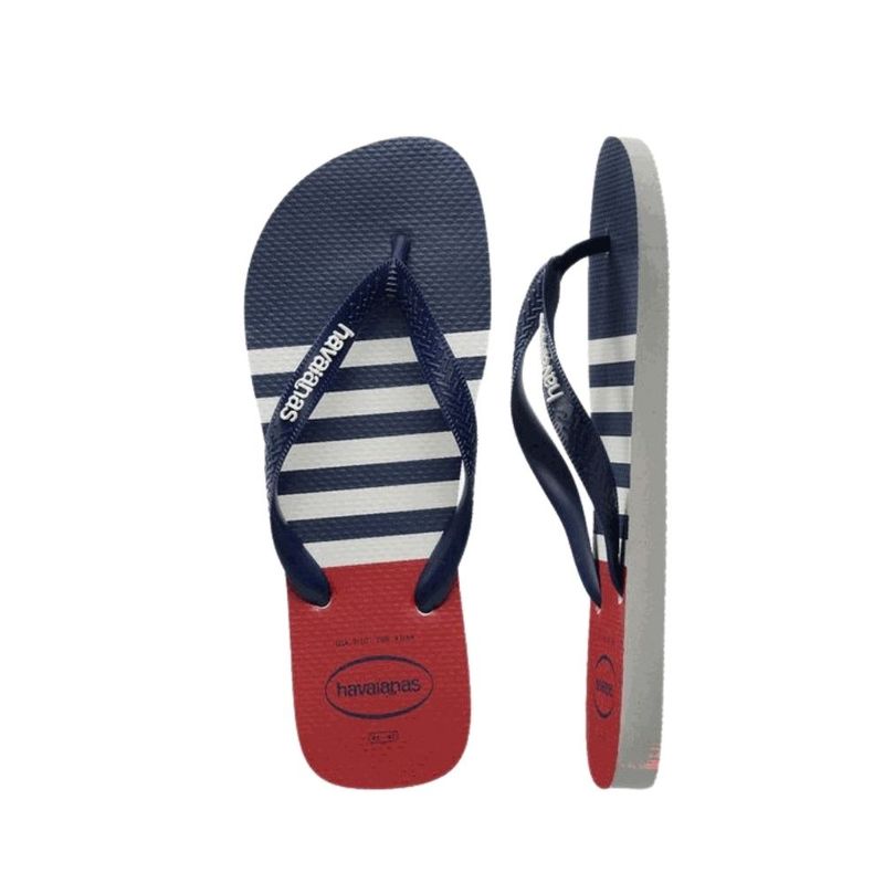 Chanclas-Marca-Havaianas-Para-Hombre-Color-Azul/rojo-645986-Talla-41-2