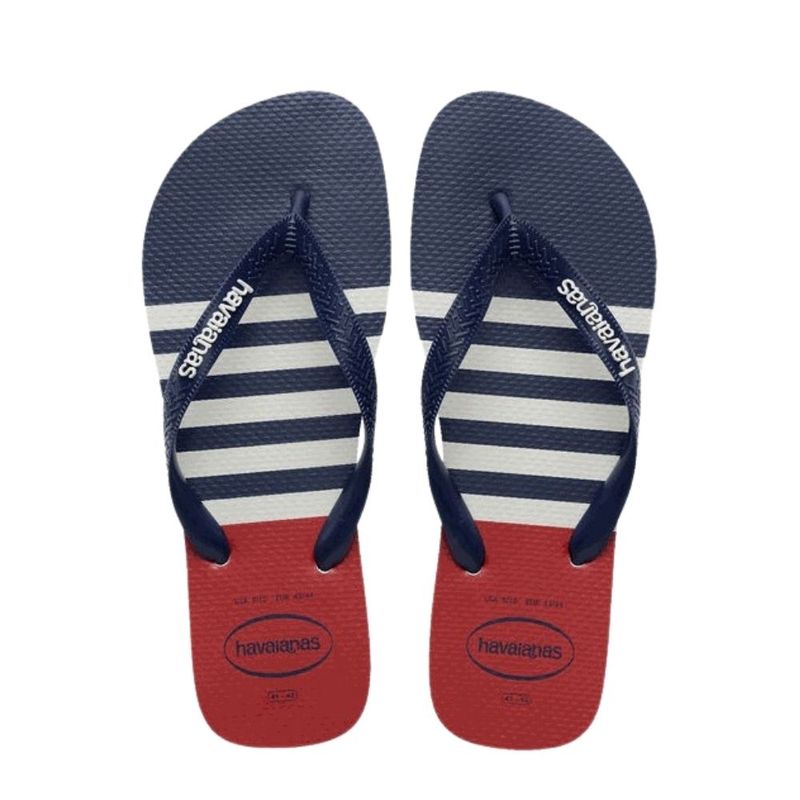 Chanclas-Marca-Havaianas-Para-Hombre-Color-Azul/rojo-645986-Talla-41-4