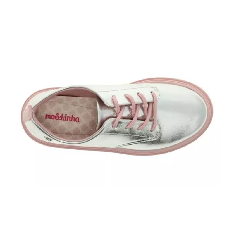 Zapatos-Casuales-Marca-Molekinha-Para-Niña-Color-Plateado-646144-Talla-33-2