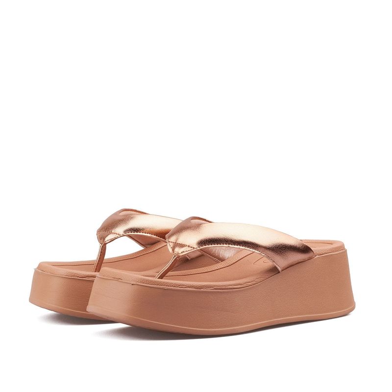 Sandalias-Mujer-Color-Oro-Rosa-Marca-Beira-Rio--Talla-39-3