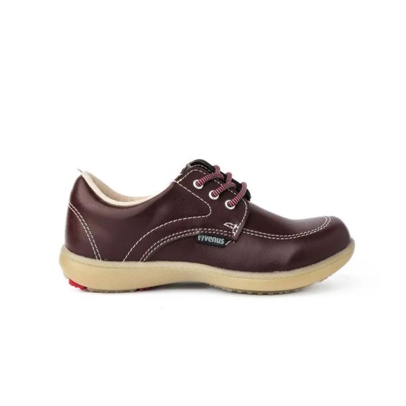 Zapatos-Colegiales-Marca-Venus-Unisex-Color-Vinotinto-645540-Talla-31-0