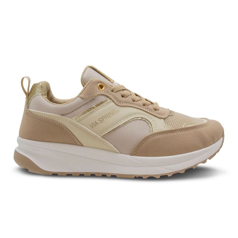 Tenis-Casuales-Via-Spring-Para-Mujer-Color-Cafe-281186-Talla-35-0
